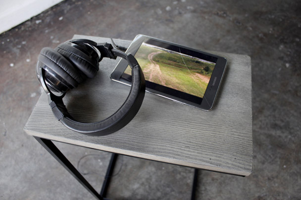 Broadsheet, image side: an , Performance for a Permeable Body by Carolyn Lambert